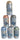 LEGO Bionicle Toa figures set featuring classic character designs and accessories