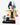 Lego Cruella de Vil minifigure Disney 100 series 71038 with Dalmatian dog and cape