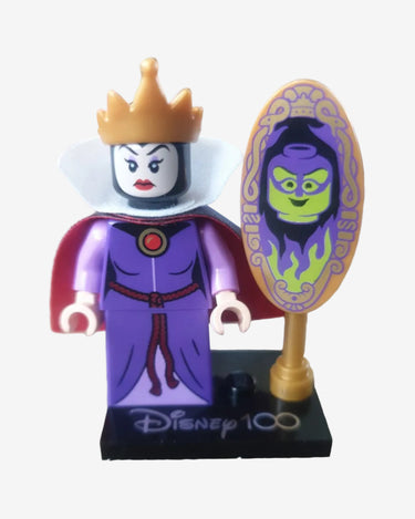 Lego Evil Queen minifigure Disney 100 Series 3 71038 with mirror accessory