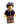 Lego Jake Raines minifigure Pharaoh’s Quest aviator jacket with helmet and goggles front and back view