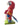 Lego parrot minifigure from Animal Series 28 (71051) featuring colourful bird with printed feather details displayed on a light grey background