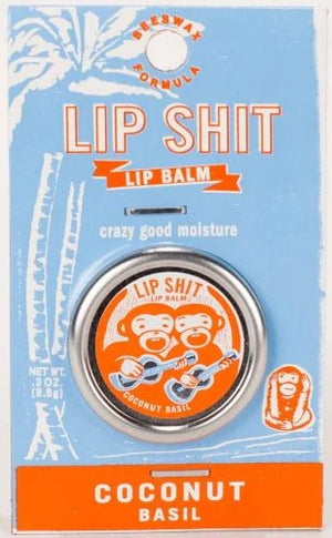 SALE Lip Shit Lip Balm - Coconut Basil