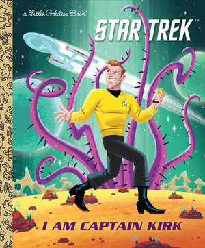 Little Golden Book -  I am Captain Kirk - Star Trek