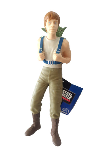 1995 Luke Skywalker and Yoda Applause Star Wars Classic Collectors Series figure with original tag attached