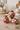 Mid-century Danish Lüthen Keramik terracotta vase trio from the 1960s, shown on a neutral background – Planet Retro NZ