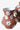 Mid-century Danish Lüthen Keramik terracotta vase trio from the 1960s, shown on a neutral background – Planet Retro NZ