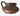 Mid-century West German stoneware cream jug by Dom-Steinzeugwerk with dark brown glaze, 1960s