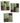 MIRO New Zealand geometric ceramic wall tile featuring textured green and black glazed sections.