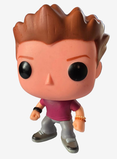 Out of box Oz #127 Funko Pop vinyl figure from Buffy the Vampire Slayer, featuring the werewolf character in his casual outfit.