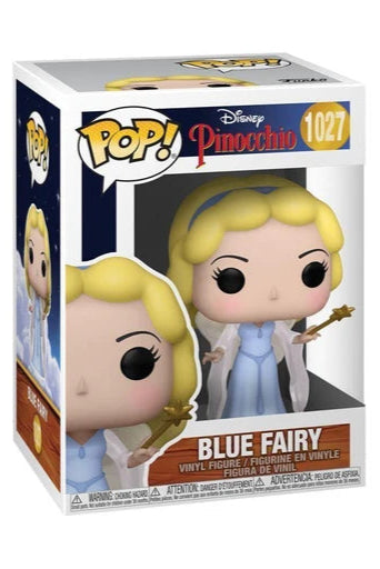 Funko Pop! Blue Fairy 1027 figure packaging on a white background