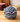 Mid-century Portuguese artichoke-style ceramic condiment jar with green and purple glaze, Planet Retro NZ