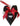 Emily Strange Heart Hanging Ornament
