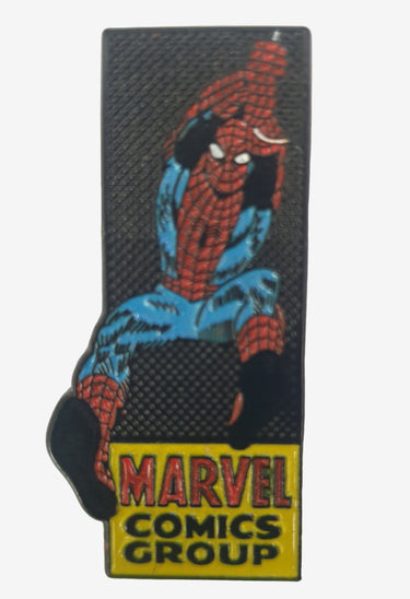 Spider-Man patch with Marvel Comics Group logo on a white background