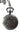 Decorative pocket watch with 'Alice in Wonderland' text on a white background