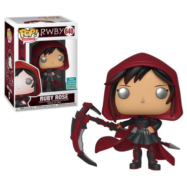 Funko Pop! vinyl figure of Ruby Rose from RWBY with packaging