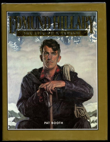 Sir Edmund Hillary Book by Pat Booth Planet Retro New & Vintage Books Kiwiana