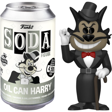 Funko Soda - Oil Can Harry Cat (1/4500) New Vintage Toys Collectibles NZ Planet Retro
