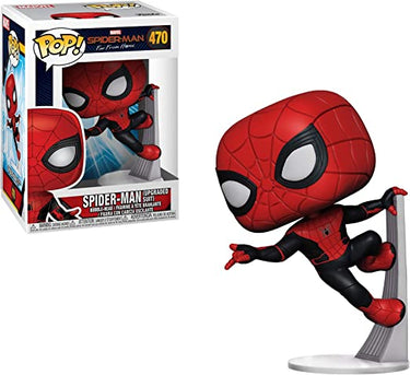 spider-man upgraded suit funko pop vinyl 470 new vintage collectibles nz toys nz planet retro