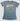 Gray t-shirt with colorful spiderman 'Queens' graphic on a textured surface