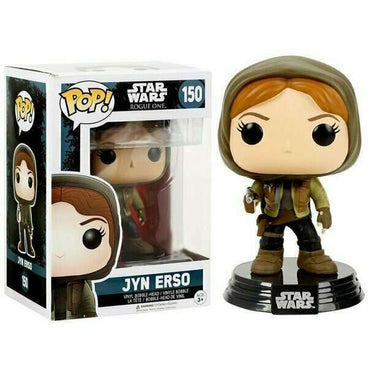 Funko Pop! Jyn Erso figure from Star Wars Rogue One with packaging