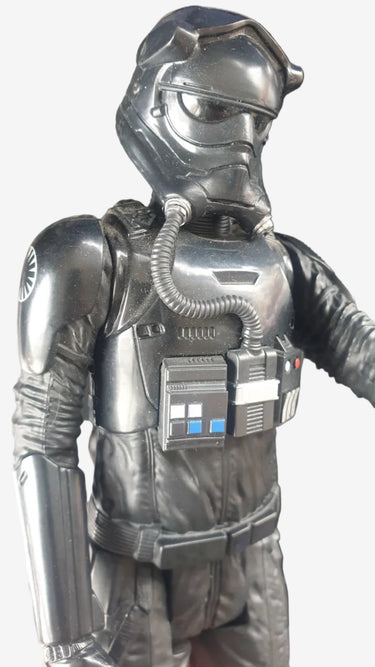Star Wars Imperial TIE Fighter Pilot 12-inch action figure with original blaster accessory in black flight suit and helmet