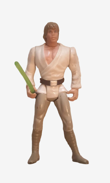 Star Wars Luke Skywalker Hoth Kenner 1995 loose figure with green lightsaber – Planet Retro NZ