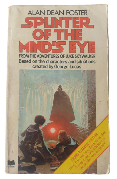 Vintage 1978 Star Wars Splinter of the Mind’s Eye paperback novel by Alan Dean Foster in good used condition