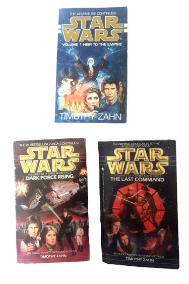 Star Wars Thrawn Trilogy paperback set by Timothy Zahn published 1991–1994