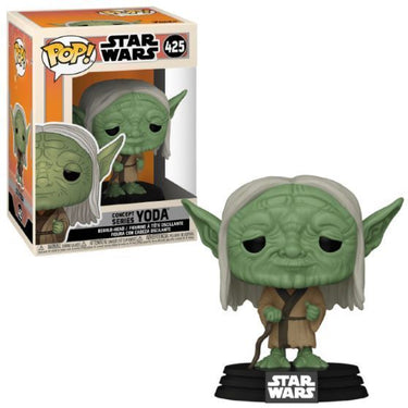 Pop Vinyl - Star Wars Concept Series Yoda #425 Planet Retro NZ