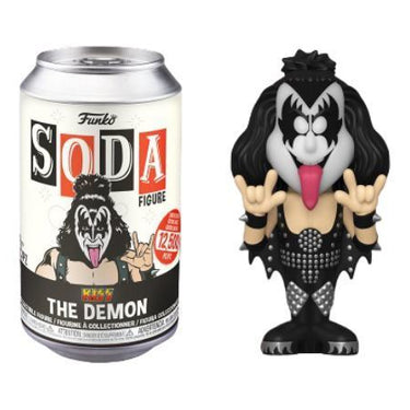 The Demon KISS Funko Soda figure with collector can and disc, limited edition 1 of 12,500.