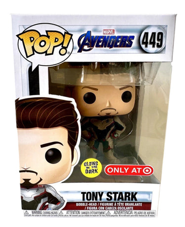 funko Pop Vinyl - Marvel Tony Stark GITD #449 toys collectibles planet retro nz