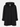 Vintage black Virgo wool and cashmere blend hooded coat with faux fur trim, women’s size 10