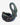 Vintage Blue Mountain Pottery swan planter, 12.5cm, with glossy green, turquoise and dark reflow glaze