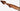 Vintage hand-carved wooden crocodile figurine with elongated sculptural design and carved detailing.
