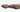 Vintage hand-carved wooden crocodile figurine with elongated sculptural design and carved detailing.