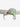 Vintage paua kiwi tie bar, close-up of paua inlay