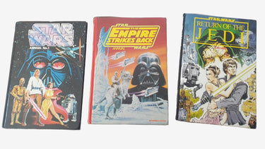 Set of three vintage Star Wars annuals from the original trilogy era