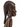 Vintage Tanganyika hand-carved wooden figure side view