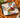Temuka Pottery Frutopia serving platter styled with food