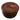 Vintage wooden trinket box with polished agate lid