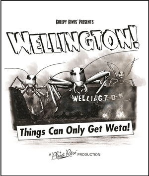 Wellington Weta T-Shirt - Planet Retro Original