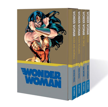 Wonder Woman 75th Anniversary Box Set 2016 DC Comics gold slipcase edition mint condition