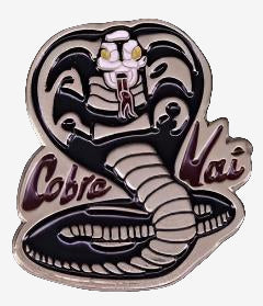 Enamel Pin/ Brooch Cobra Kai - Planet Retro