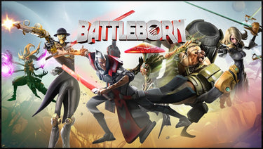 Gearbox Battleborn® - Set of 15 Enamel Pin Badges planet retro