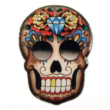 Mexican Sugar Skull Brooch - Jubly Umph Planet Retro NZ
