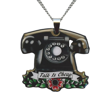 Jubly Umph Necklace - Vintage Telephone - SALE - Planet Retro