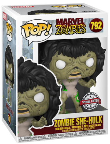 Pop Vinyl - Marvel Zombie She-Hulk #792 New Vintage Toys Collectables Planet Retro NZ 2