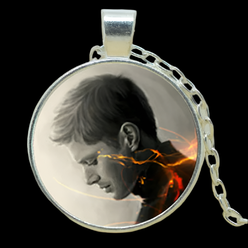 Supernatural Dean Dome Necklace Planet Retro