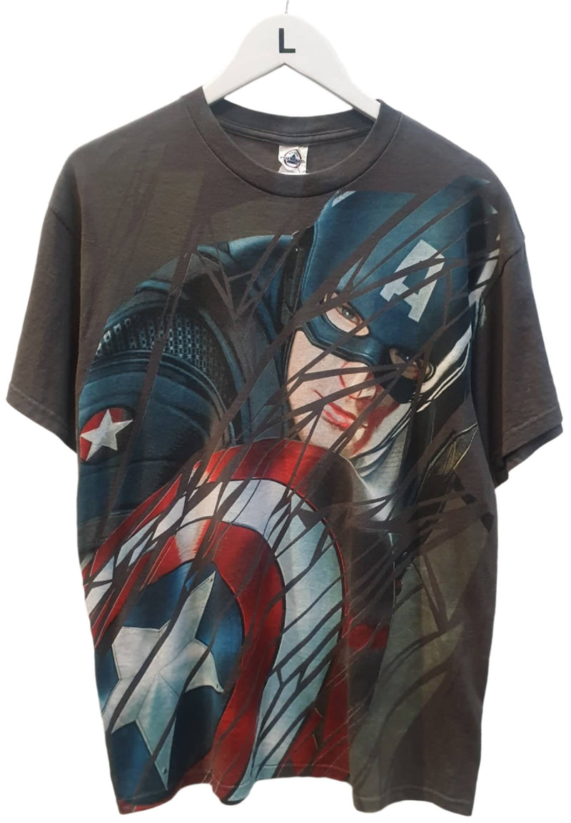 Captain america t shirt hmv online