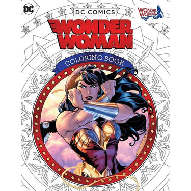 Wonder Woman Colouring Book Planet Retro NZ